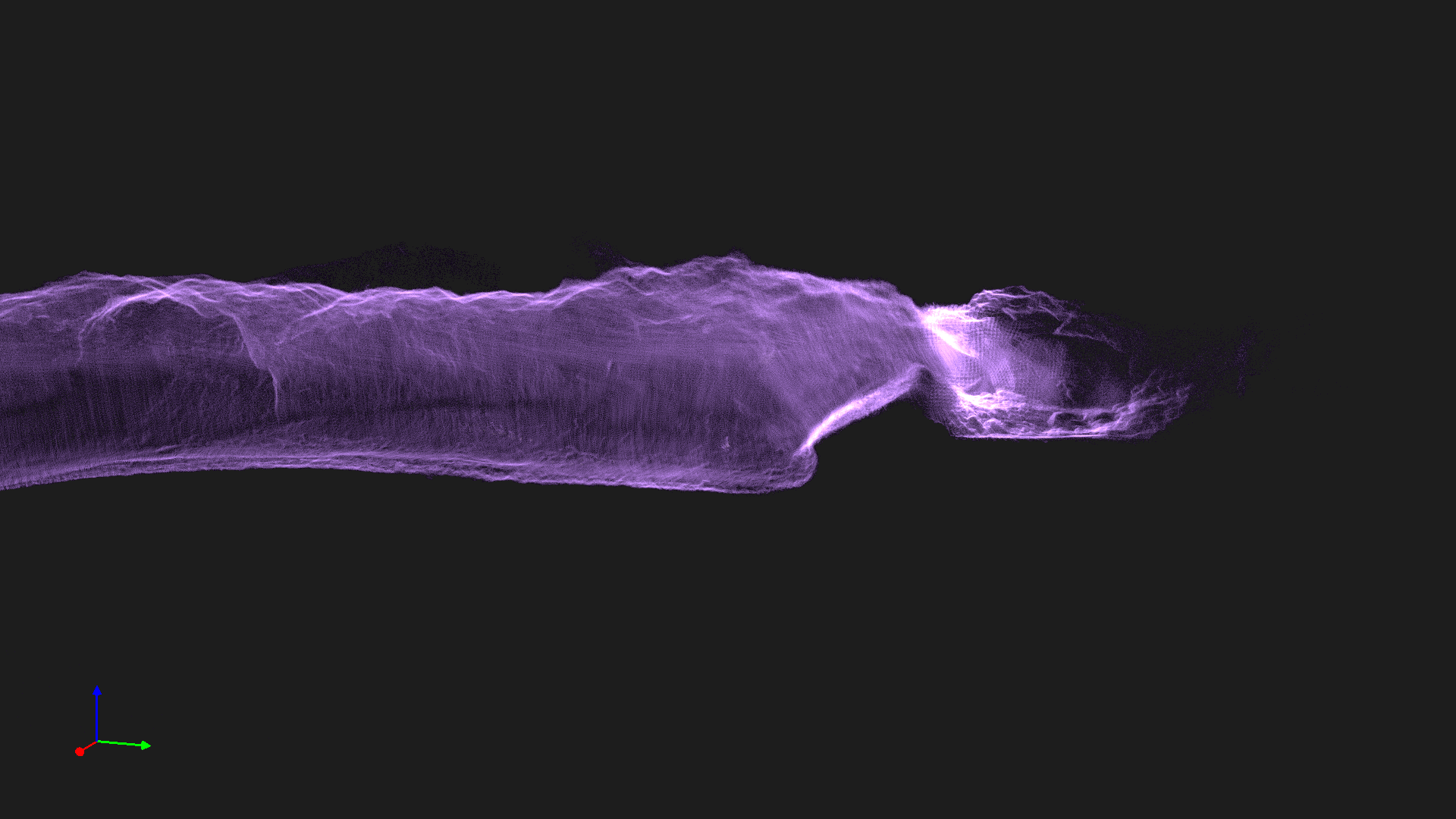 3D LiDAR point cloud scan for subsidence risk assessment